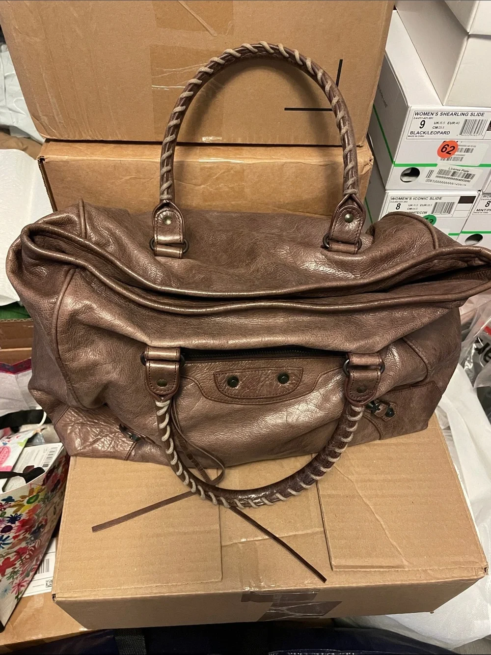 Balenciaga City Agneau Tote Bag